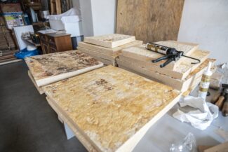 Dům Samorost - Myceliové desky pro izolaci